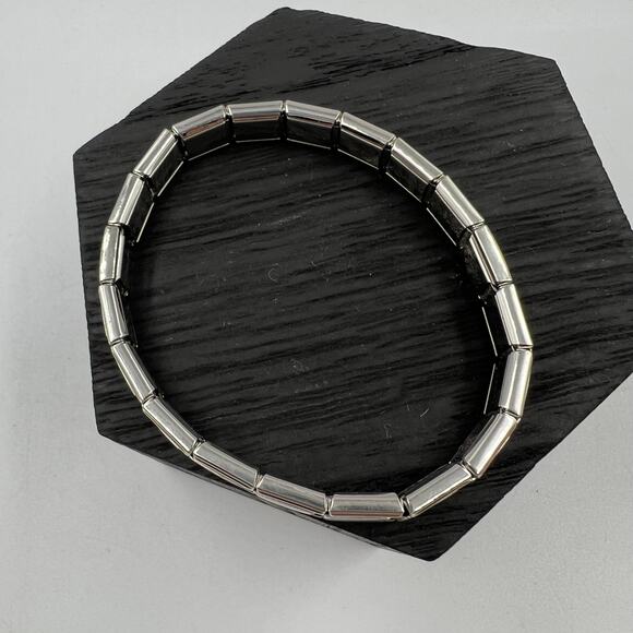 Authentic Signed Zoppini Italian Starter Charm Bracelet Stainless 20 Links - Picture 5 of 5